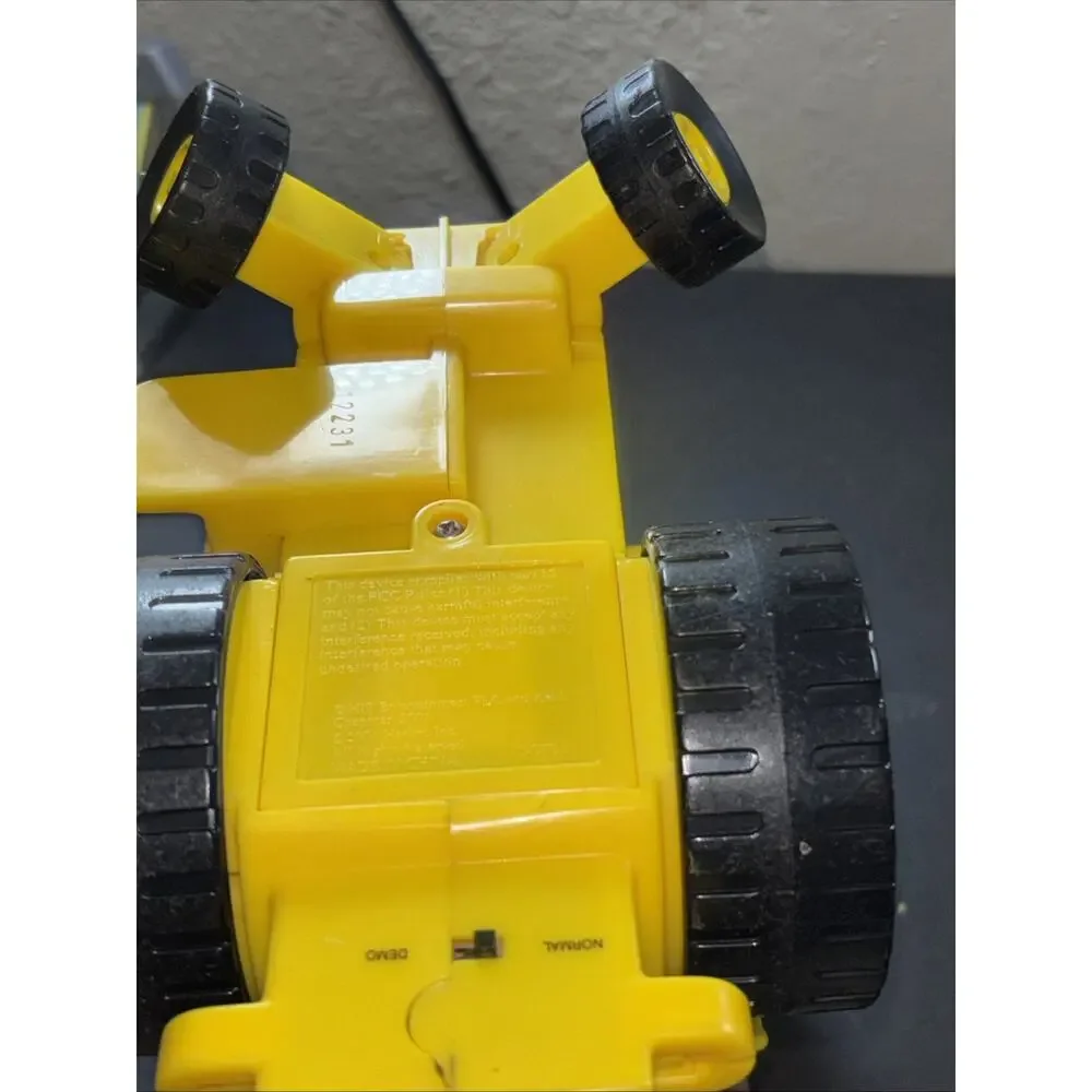 Bob The Builder Scoop Electronic Moves Talking Sound Vtg 2001 Hasbro WORKS